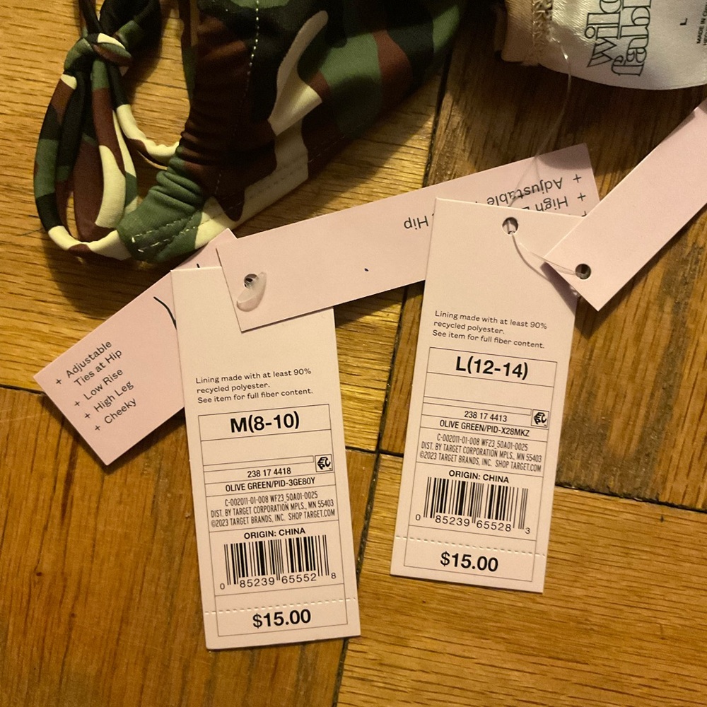 Wild Fable Camouflage Bikini Sz. L/M - Picture 3 of 6